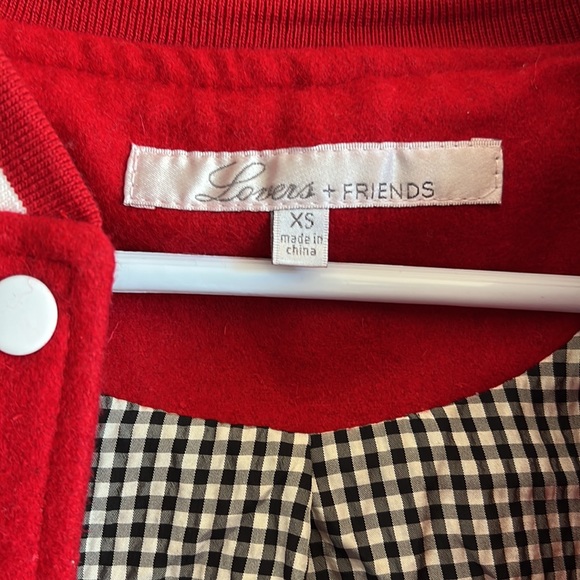Lovers + Friends varsity jacket - Picture 2 of 10